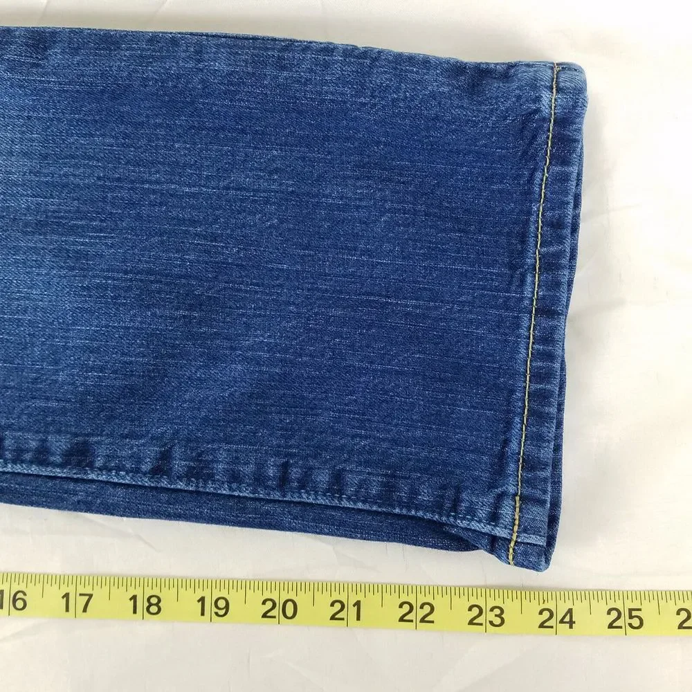 Vintage Gap Jeans Womens 30 x 24 Blue‎ Y2K Mid Rise Cropped Medium Wash Denim - Picture 7 of 10